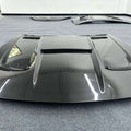 Kid Louis Mercedes Benz C190 AMG GT GTS GTC GTR Dry-Carbon Fiber Hood / Bonnet Black Series Style 2015 - 2021