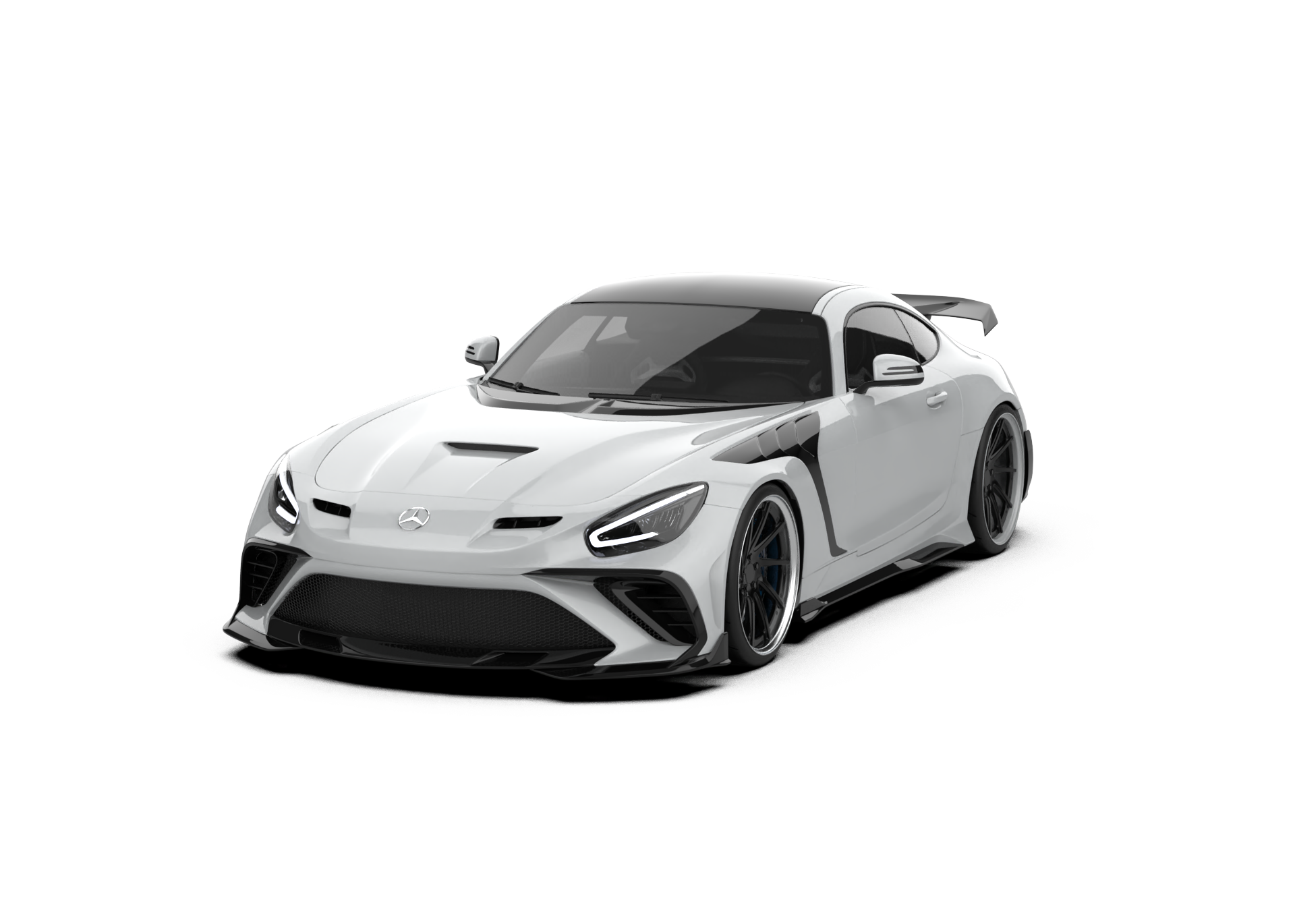 Robot Works Mercedes AMG GT Fibre Glass Reinforced Complete Body Kit (FRP)