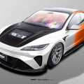 CMST Tuning Front Bumper & Lip for Tesla Model 3 Highland 2024-ON - Robot Bodykits