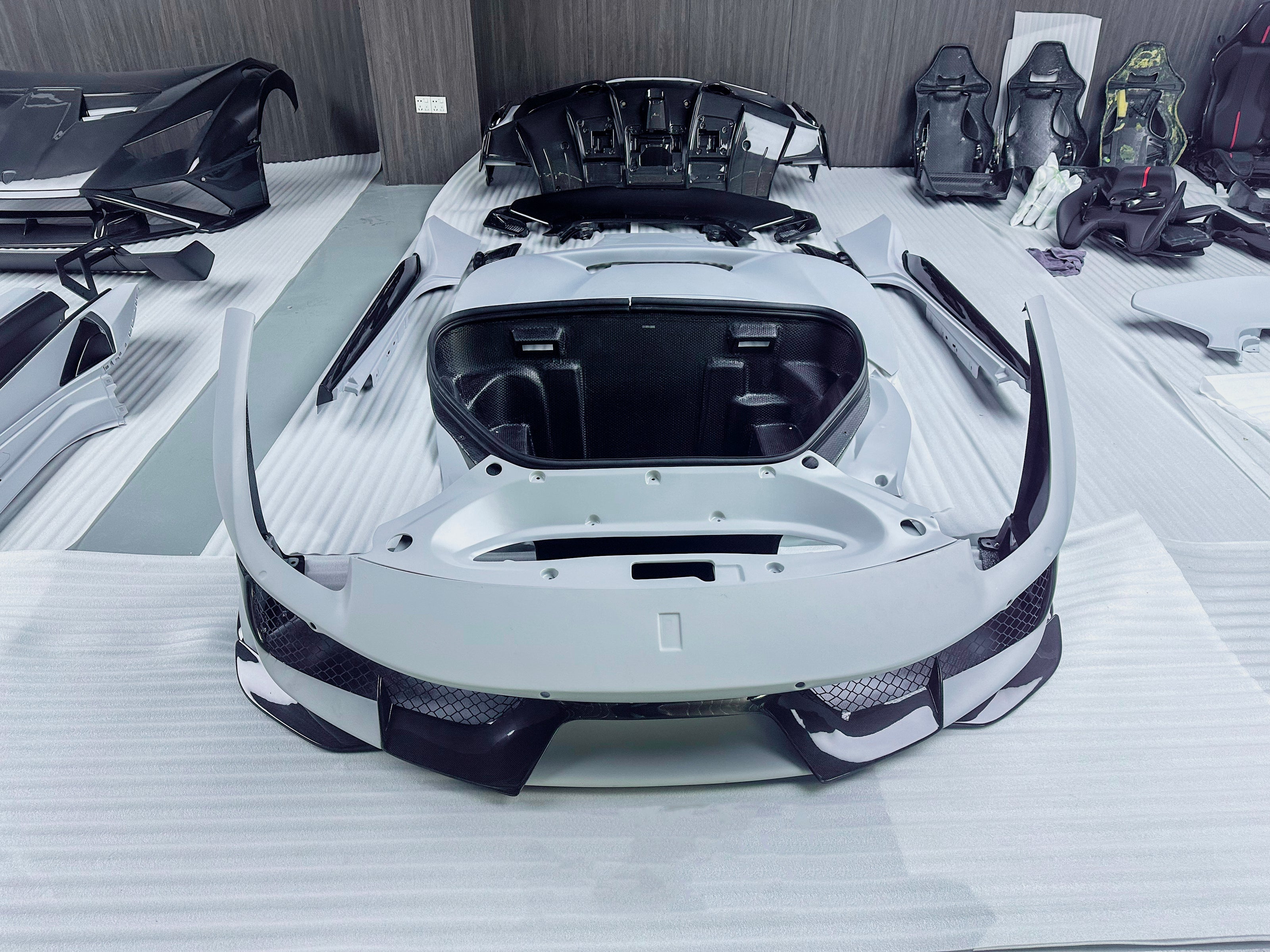 SD Dynamics Full Ferrari 488GTB Upgrade to Pista Conversion Body Kit