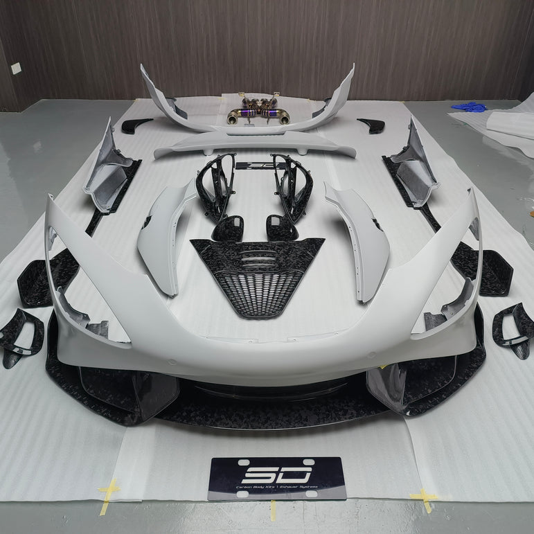 SD Dry Carbon Fibre Conversion Full Body Kit for McLaren 720S to 765LT