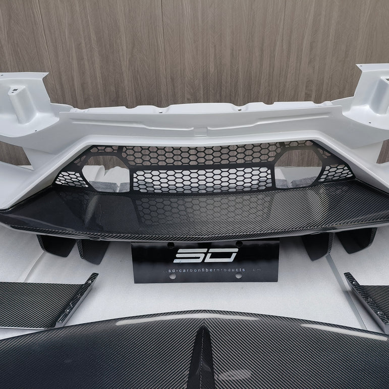 SD Dry Carbon Fibre Conversion Full Body Kit Conversion for Lamborghini Aventador LP700/720/740/750 Upgrade to SVJ Full Body Kit