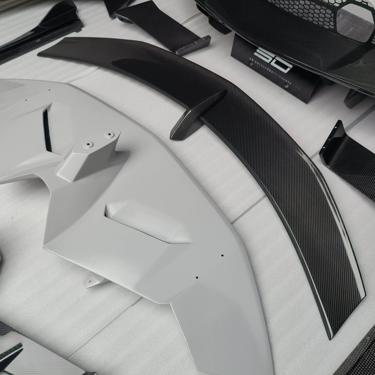 SD Dry Carbon Fibre Conversion Full Body Kit Conversion for Lamborghini Aventador LP700/720/740/750 Upgrade to SVJ Full Body Kit