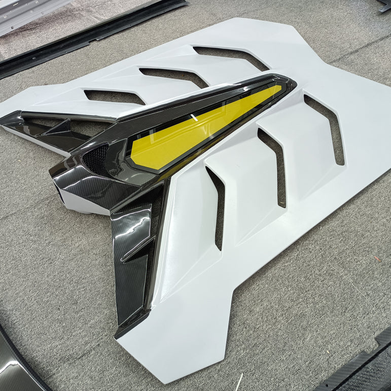 SD Dry Carbon Fibre Conversion Full Body Kit Conversion for Lamborghini Aventador LP700/720/740/750 Upgrade to SVJ Full Body Kit