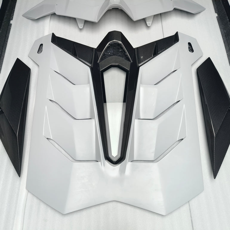 SD Dry Carbon Fibre Conversion Full Body Kit Conversion for Lamborghini Aventador LP700/720/740/750 Upgrade to SVJ Full Body Kit
