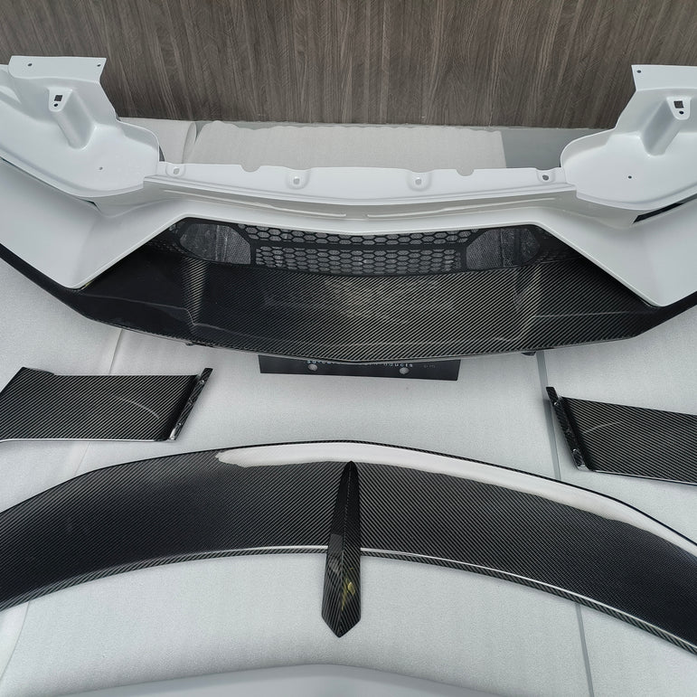 SD Dry Carbon Fibre Conversion Full Body Kit Conversion for Lamborghini Aventador LP700/720/740/750 Upgrade to SVJ Full Body Kit