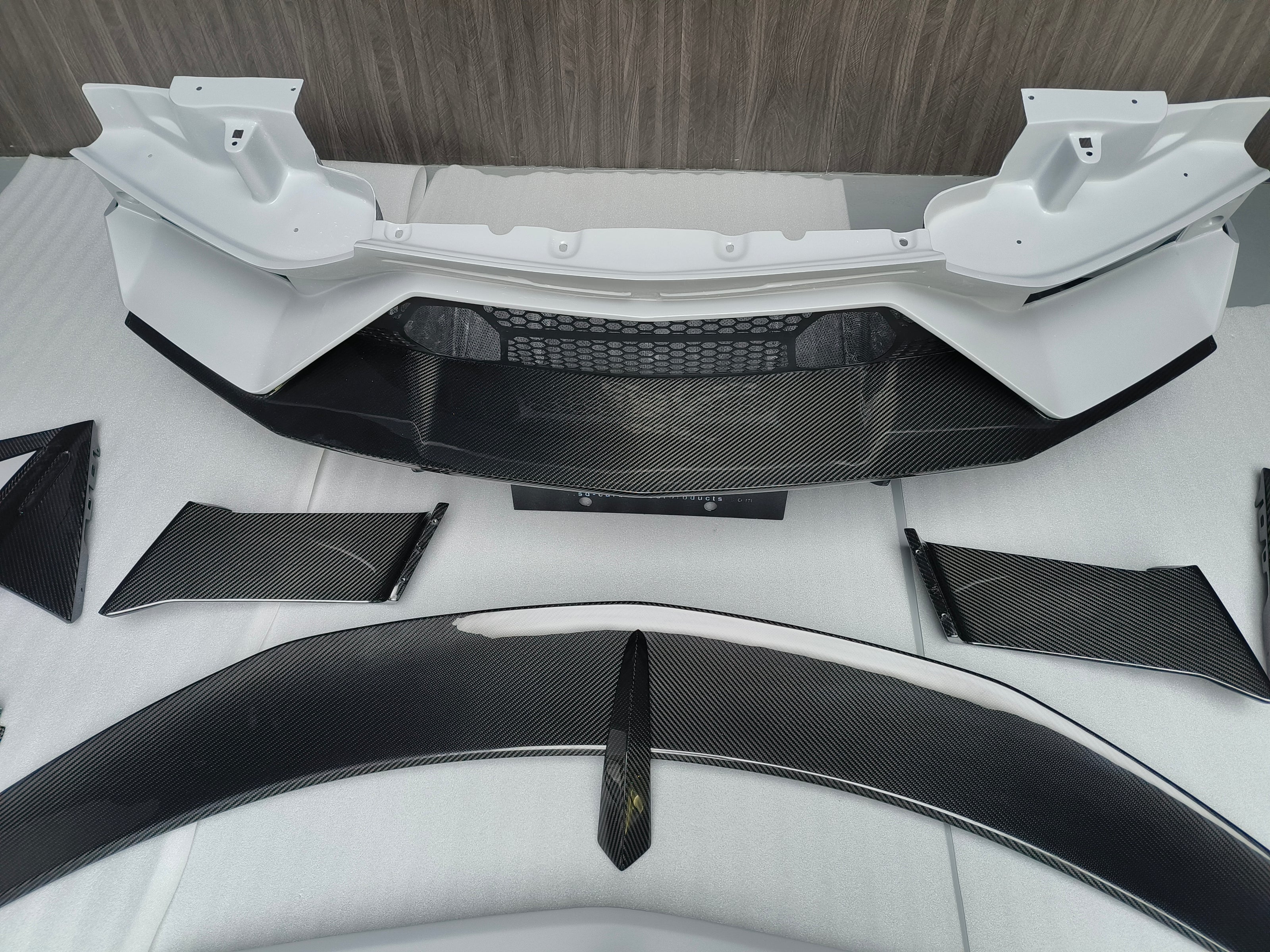 SD Dry Carbon Fibre Conversion Full Body Kit Conversion for Lamborghini Aventador LP700/720/740/750 Upgrade to SVJ Full Body Kit