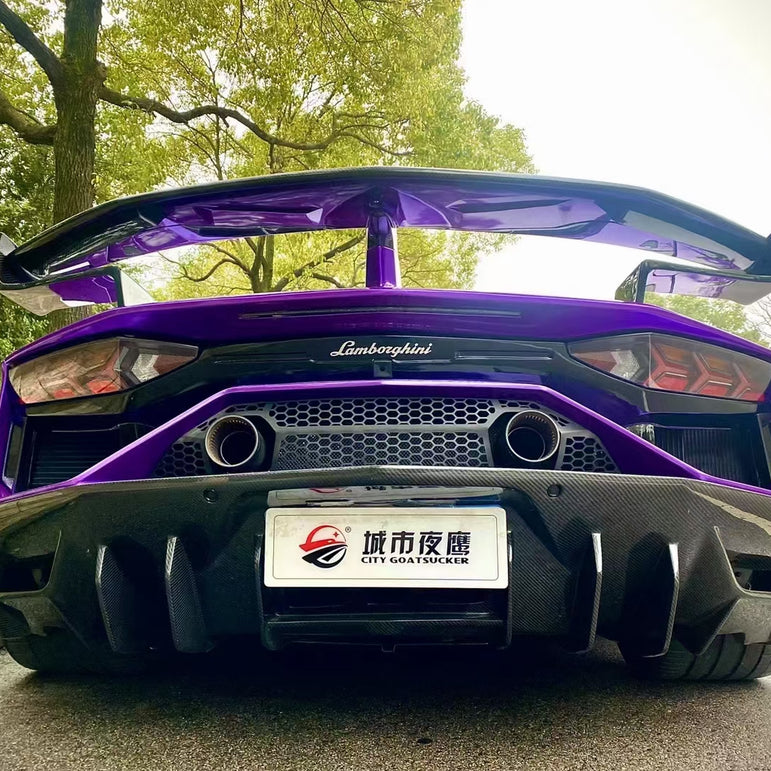 SD Dry Carbon Fibre Conversion Full Body Kit Conversion for Lamborghini Aventador LP700/720/740/750 Upgrade to SVJ Full Body Kit
