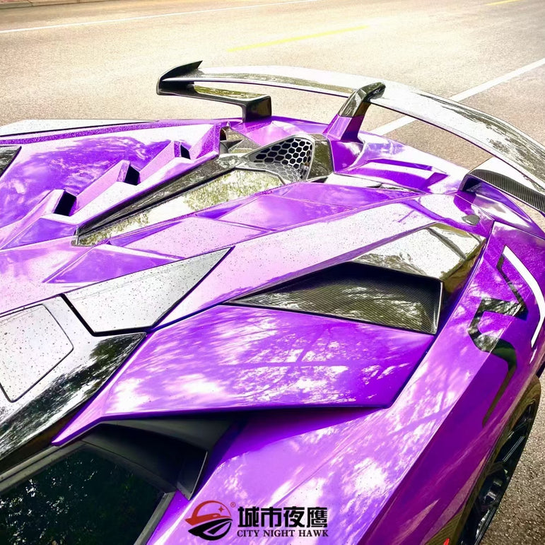 SD Dry Carbon Fibre Conversion Full Body Kit Conversion for Lamborghini Aventador LP700/720/740/750 Upgrade to SVJ Full Body Kit