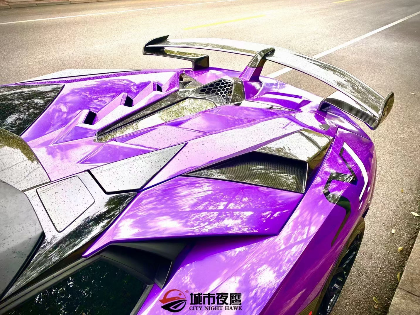SD Dry Carbon Fibre Conversion Full Body Kit Conversion for Lamborghini Aventador LP700/720/740/750 Upgrade to SVJ Full Body Kit