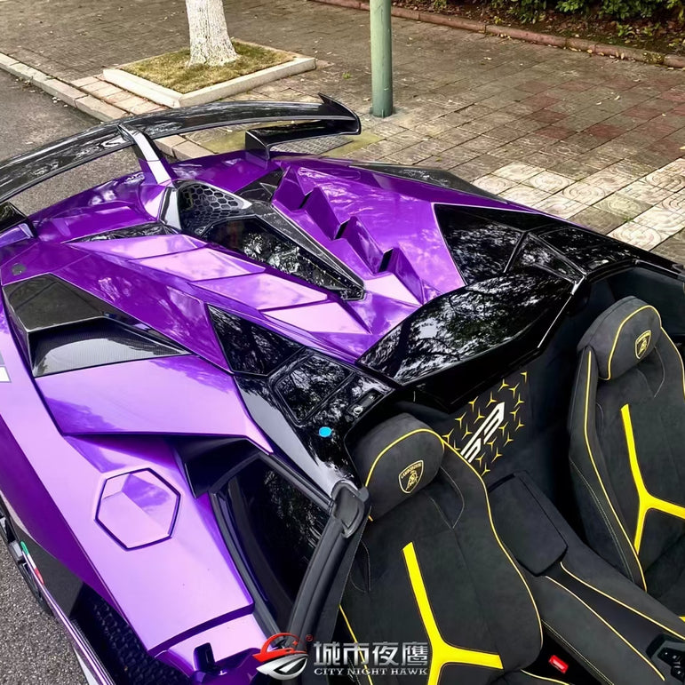SD Dry Carbon Fibre Conversion Full Body Kit Conversion for Lamborghini Aventador LP700/720/740/750 Upgrade to SVJ Full Body Kit