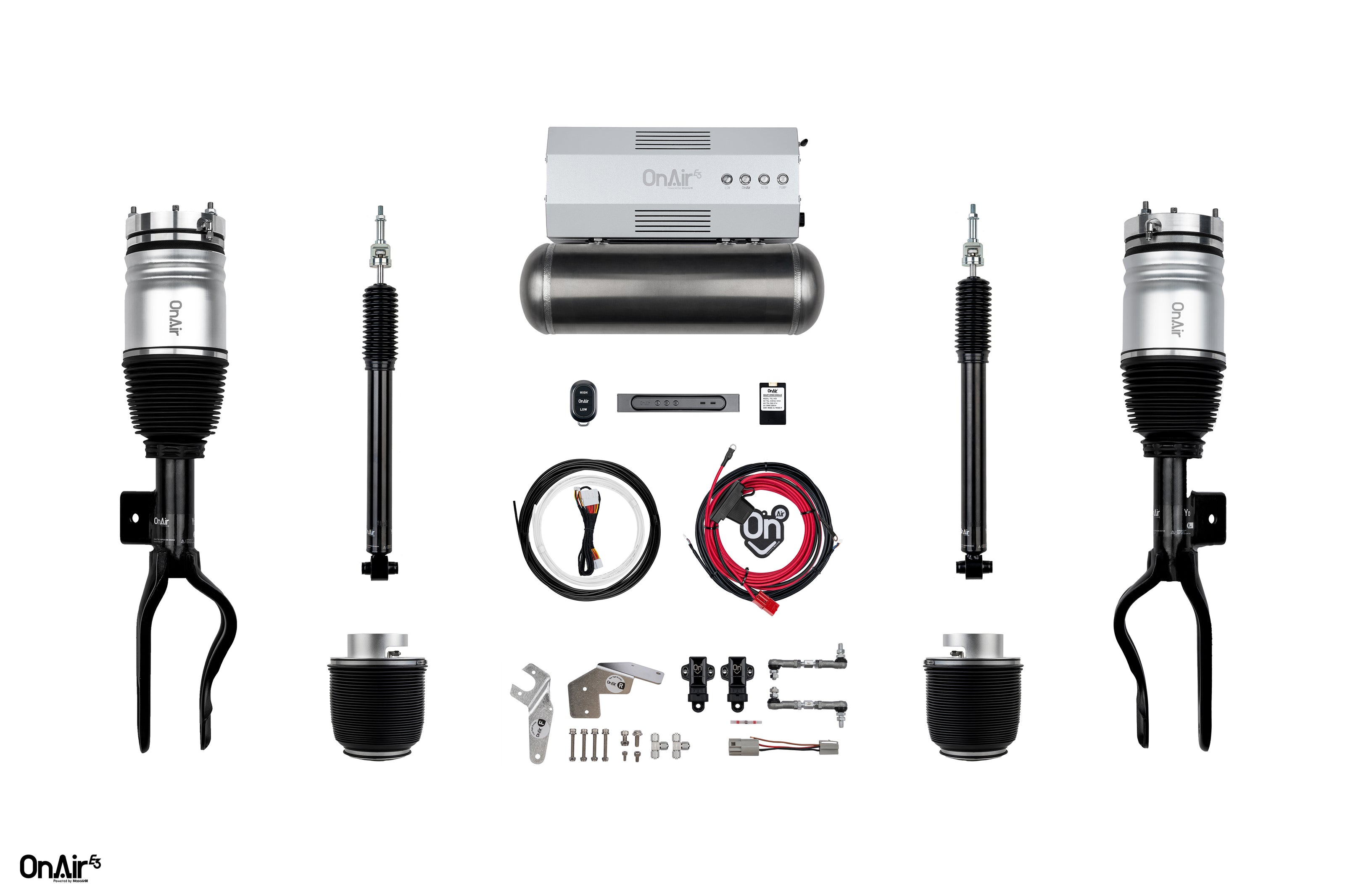 OnAir E3 Series Tesla Model Y Full Air Suspension System (Fits RWD / AWD)