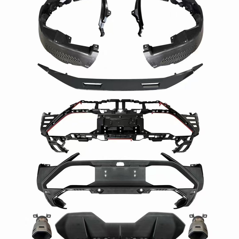 Lamborghini Huracan LP580 / LP610 / EVO → Tecnica Conversion Body Kit (PP Material)