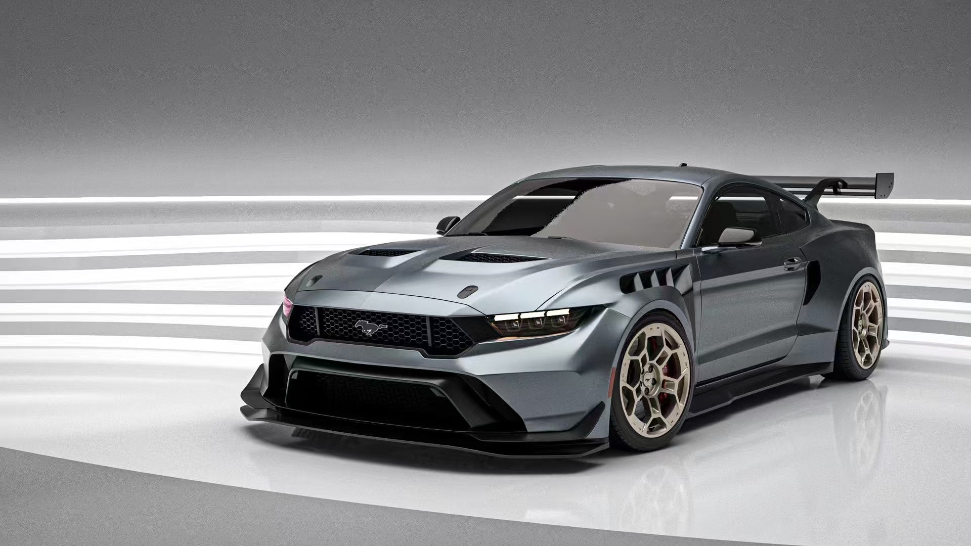 Robot Ford Mustang V5 GTR Widebody Kit for S550.1 & S550.2