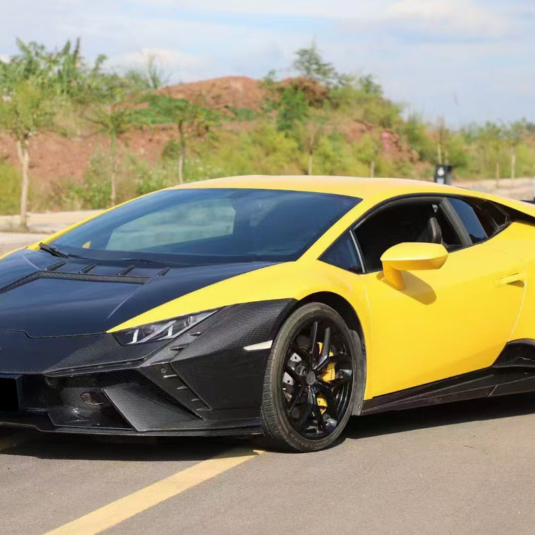 Lamborghini Huracan LP580 / LP610 / EVO → Dry-Carbon Fibre Tecnica Conversion Body Kit