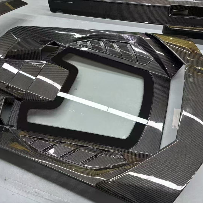 Lamborghini Huracan LP580 / LP610 / EVO → Dry-Carbon Fibre Tecnica Conversion Body Kit