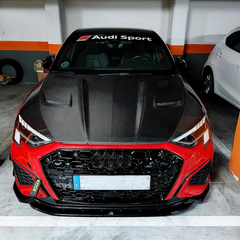 Audi RS3 8Y Paktechz Design Carbon Fiber Hood (Audi RS3 8Y Sportback/Saloon/Sedan)