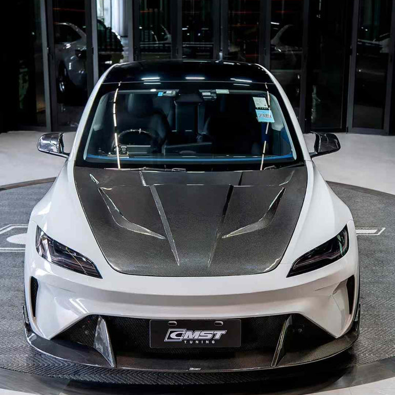 CMST Tuning Front Bumper & Lip for Tesla Model 3 Highland 2024-ON - Robot Bodykits