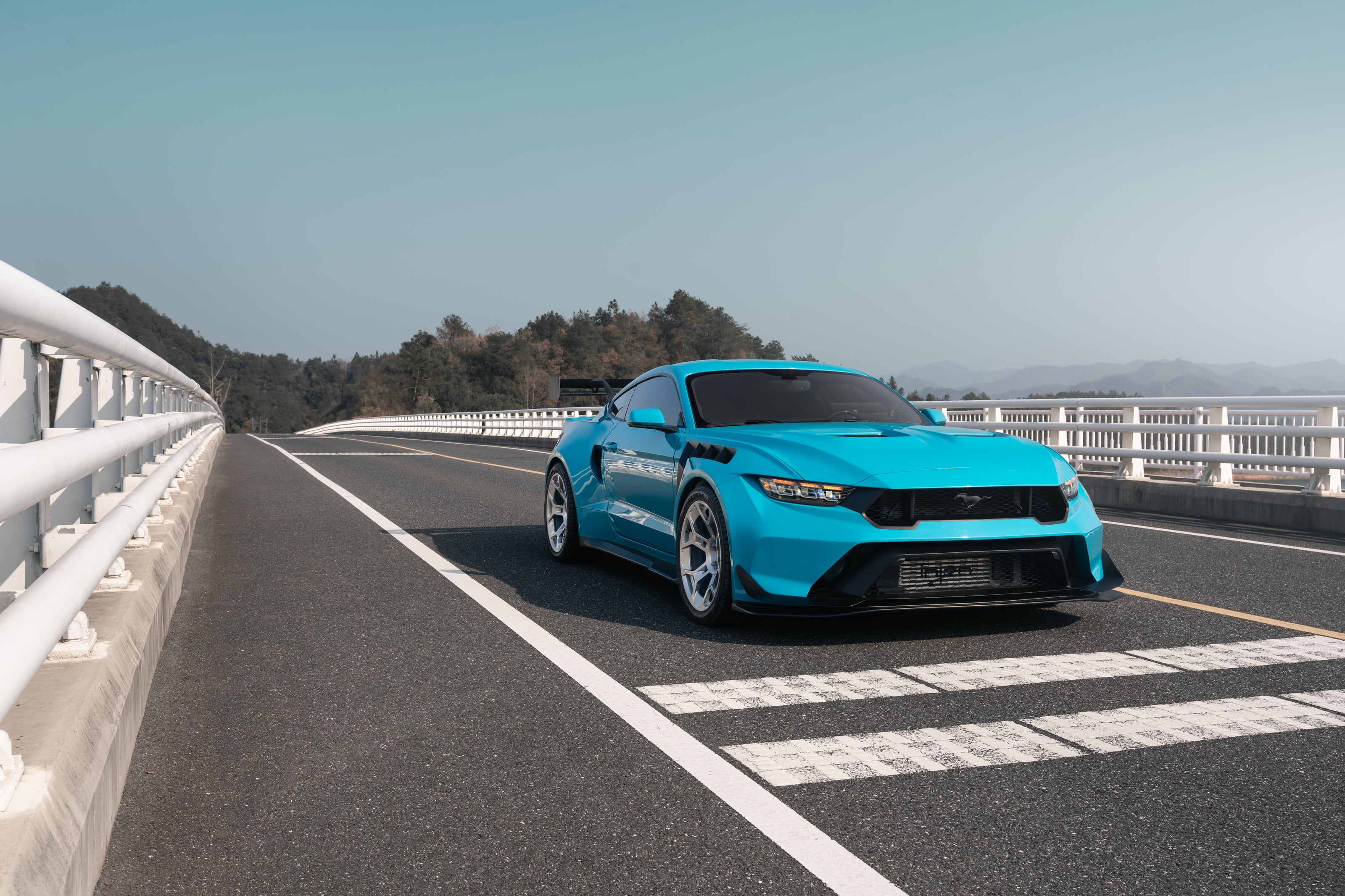 Robot Ford Mustang V5 GTR Widebody Kit for S550.1 & S550.2