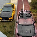 TAKD Carbon Dry Carbon Fiber Double-sided Hood Bonnet for Audi RS3 2018-2020 & S3 A3 2014-2020