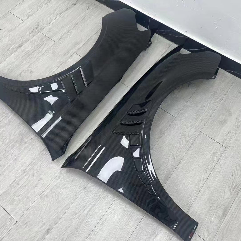 TAKD Carbon Pre-preg Carbon Fiber Front Fenders for Audi RS3 8V 2018-2020 Saloon (Sedan)