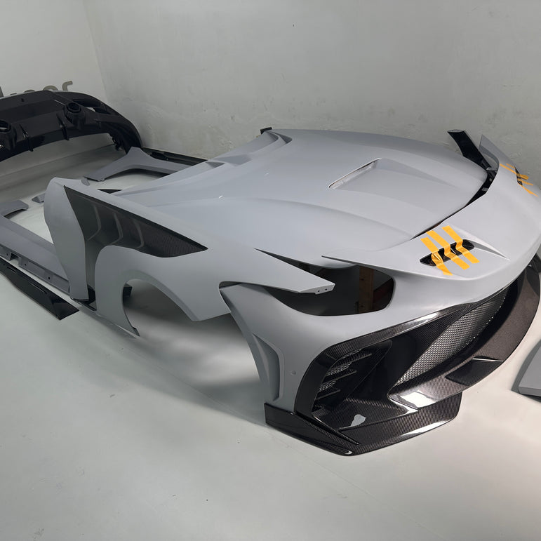 Robot Works Mercedes AMG GT Fibre Glass Reinforced Complete Body Kit (FRP)