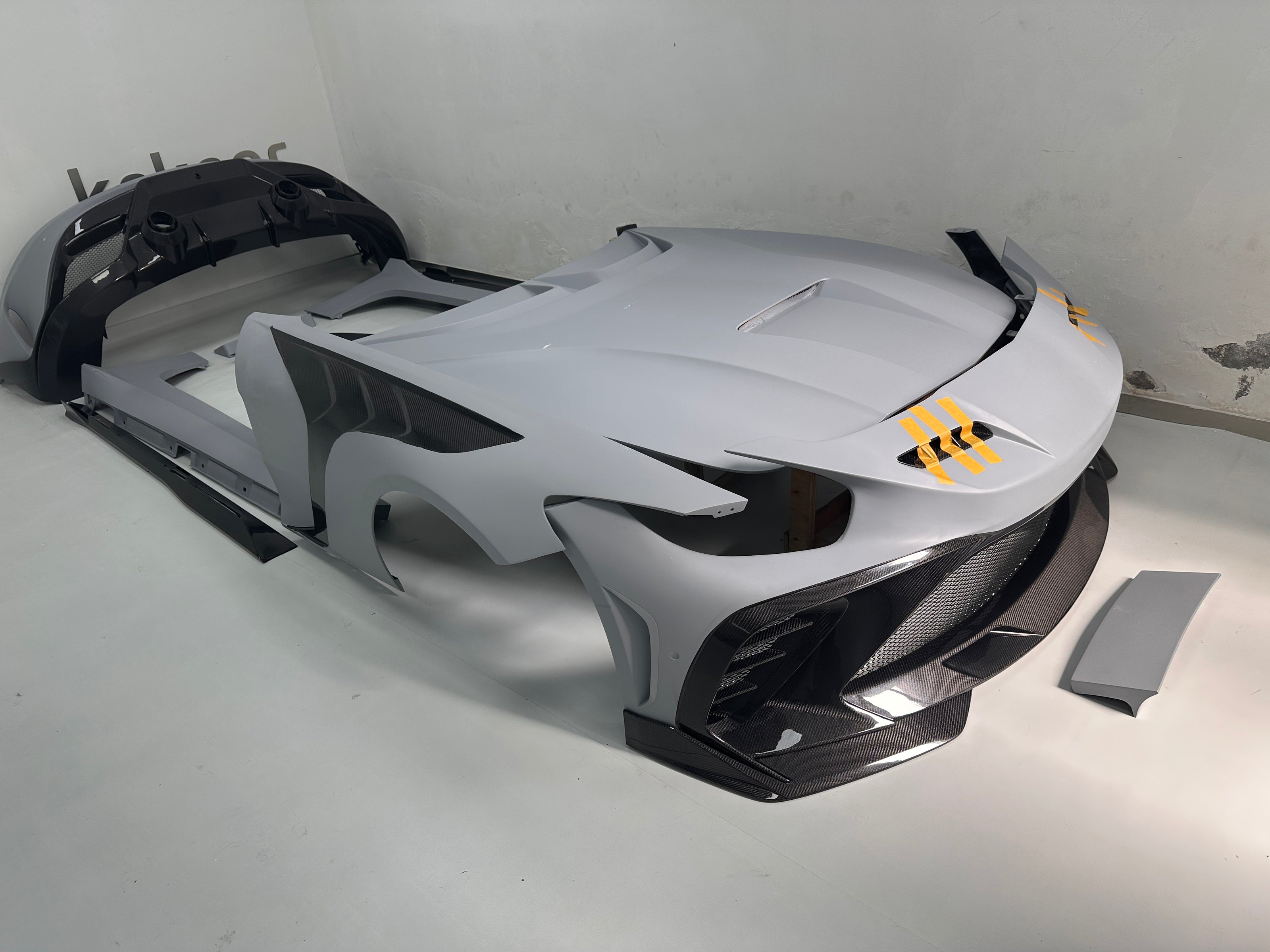 Robot Works Mercedes AMG GT Fibre Glass Reinforced Complete Body Kit (FRP)