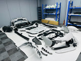 Ferrari SF90 Carbon Fibre Body Kit – FXX Style Front & Rear Bumpers, Side Skirts, Spoiler, Hood & Taillights