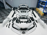 Ferrari SF90 Carbon Fibre Body Kit – FXX Style Front & Rear Bumpers, Side Skirts, Spoiler, Hood & Taillights