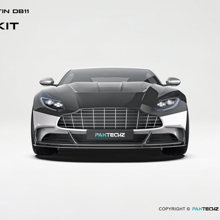 Aston Martin DB11 Paktechz Full Dry Carbon Aerodynamics kit