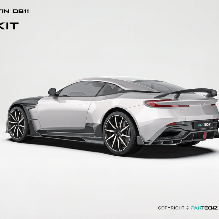 Aston Martin DB11 Paktechz Full Dry Carbon Aerodynamics kit