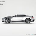 Aston Martin DB11 Paktechz Full Dry Carbon Aerodynamics kit