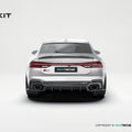 Audi RS7 C8 Paktechz Full Dry Carbon Aerodynamics kit - Robot Bodykits