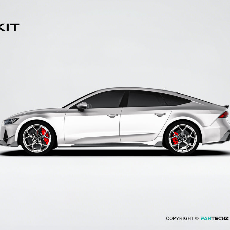 Audi RS7 C8 Paktechz Full Dry Carbon Aerodynamics kit - Robot Bodykits