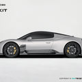 Maserati MC20 Paktechz Full Dry Carbon Aerodynamics Kit