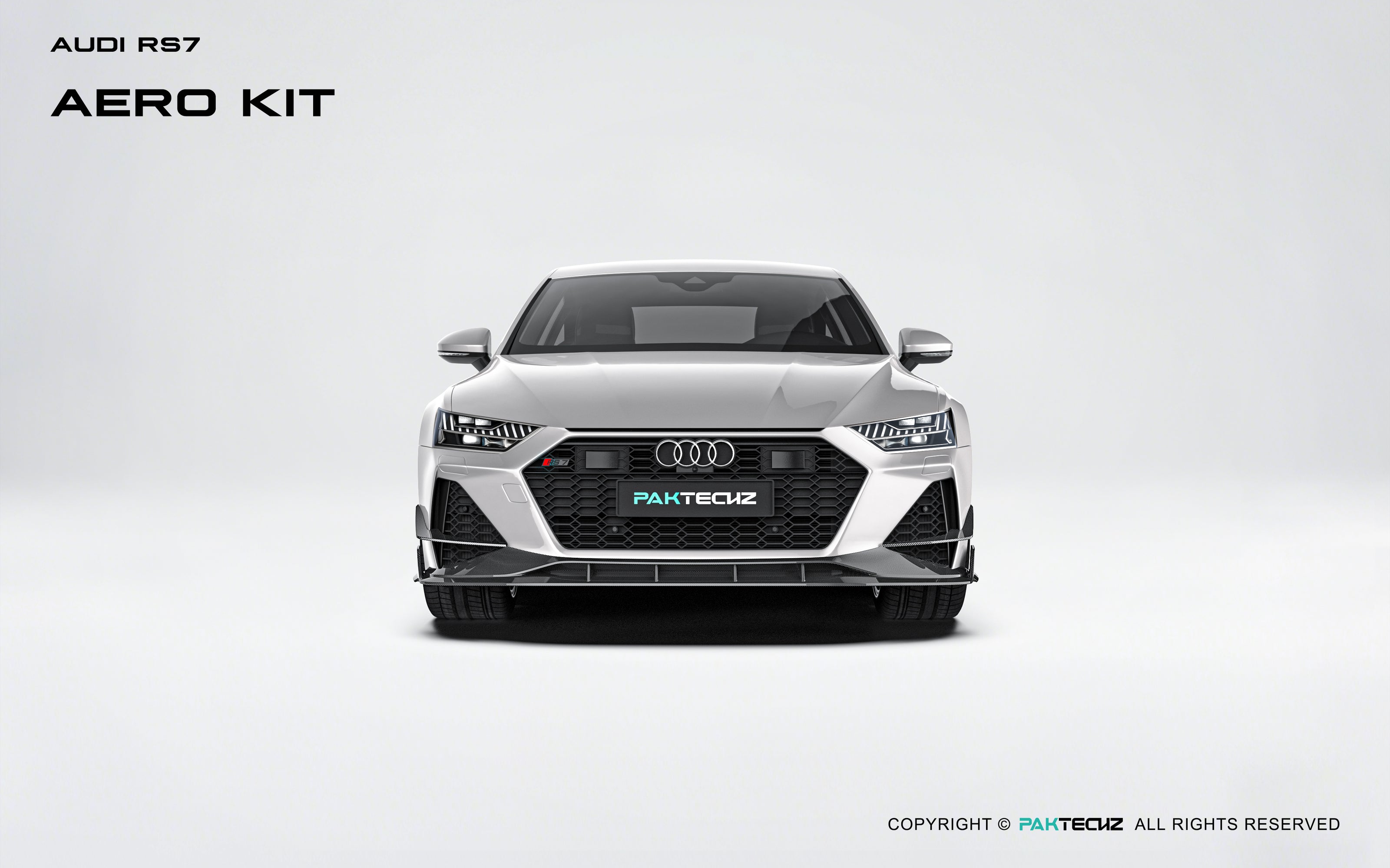 Audi RS7 C8 Paktechz Full Dry Carbon Aerodynamics kit - Robot Bodykits