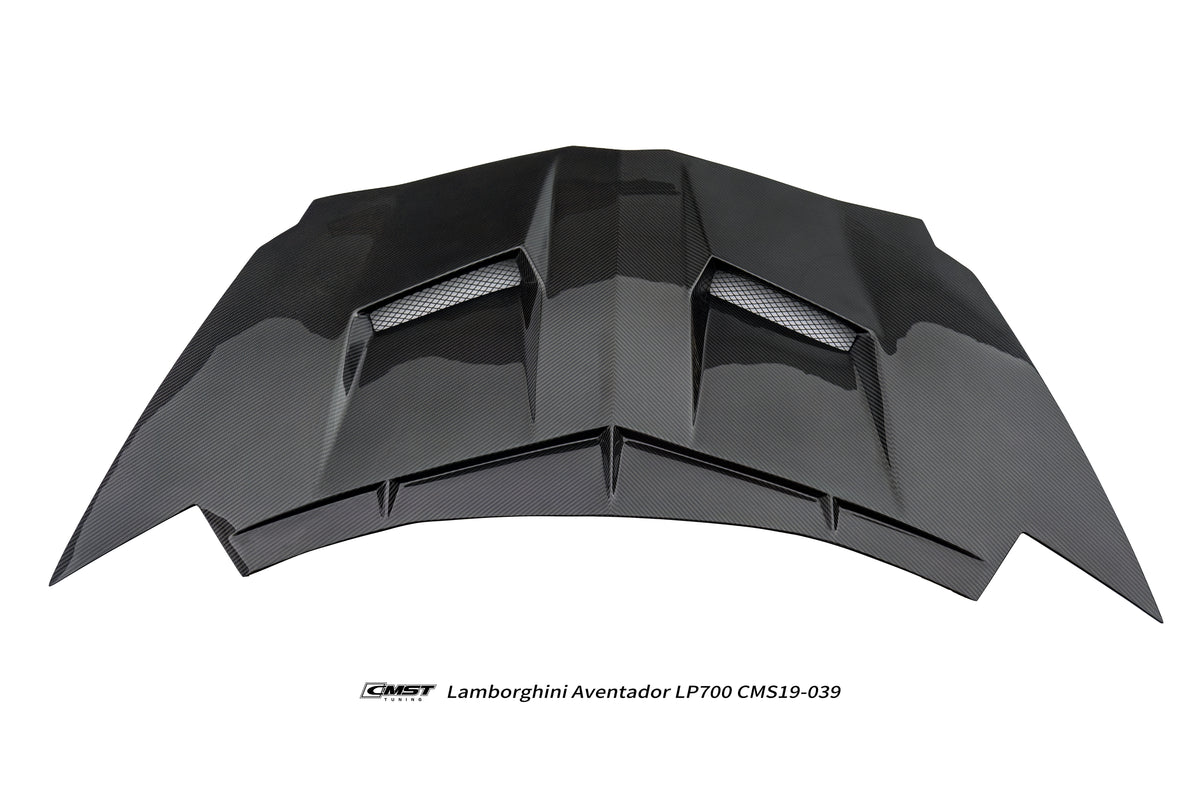 CMST Lamborghini Aventador LP700 LP720 S LP740 2012-2023 Dry Carbon Fibre Bonnet / Hood