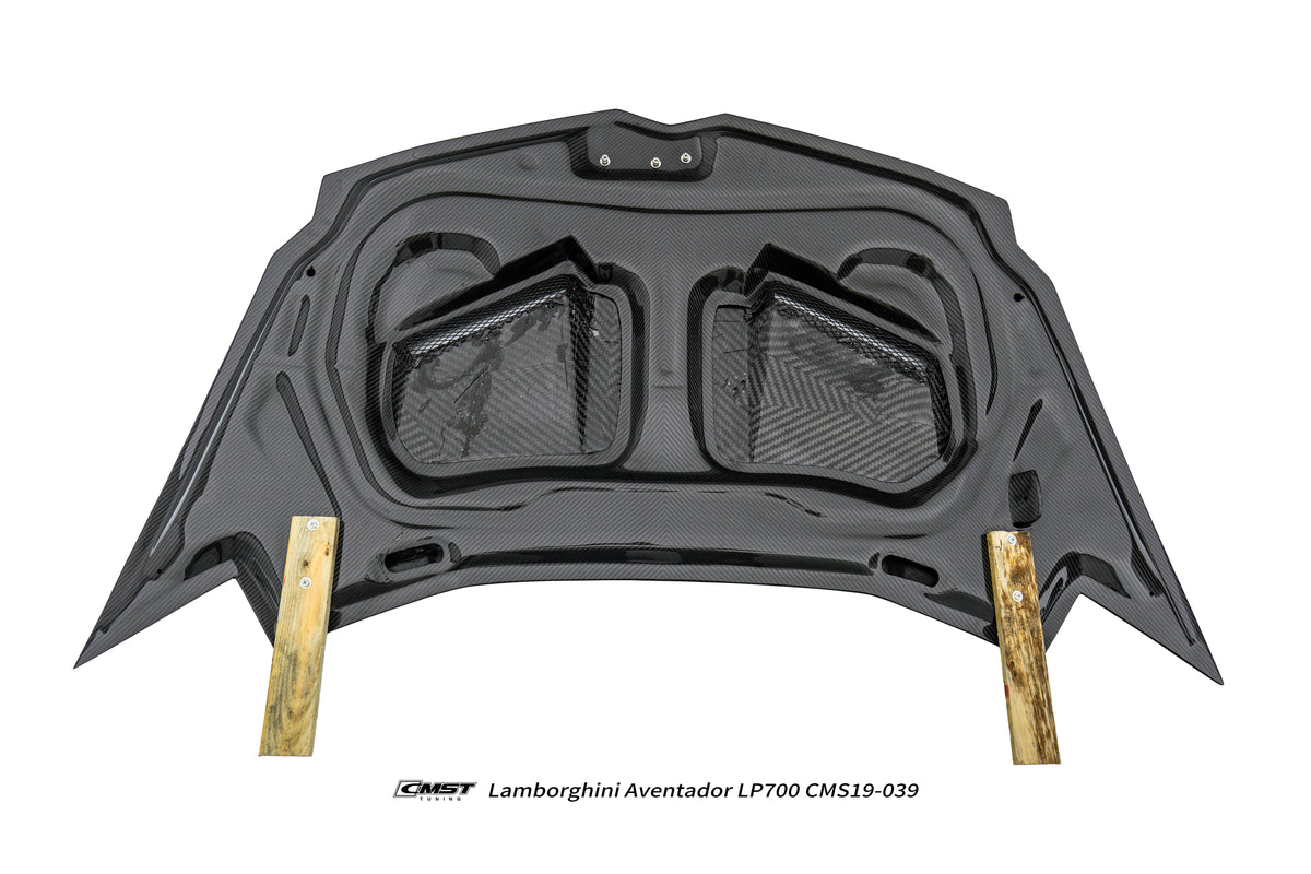 CMST Lamborghini Aventador LP700 LP720 S LP740 2012-2023 Dry Carbon Fibre Bonnet / Hood
