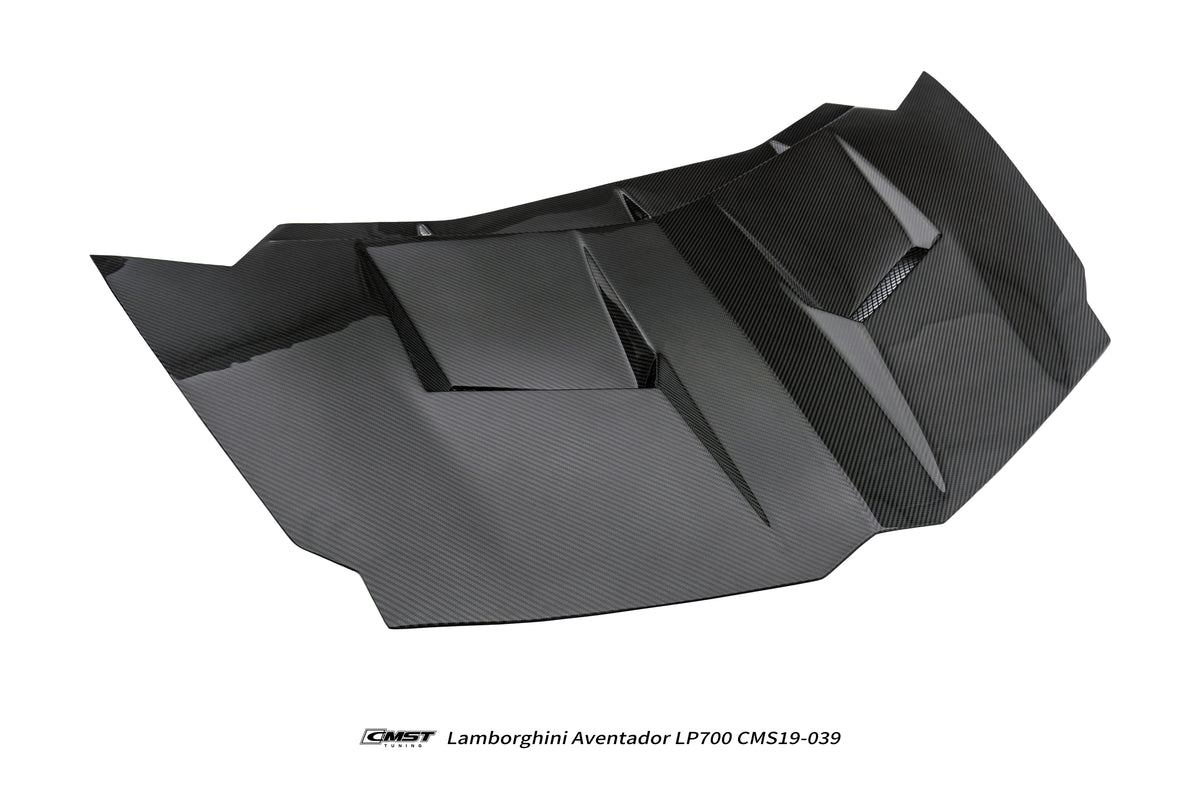 CMST Lamborghini Aventador LP700 LP720 S LP740 2012-2023 Dry Carbon Fibre Bonnet / Hood