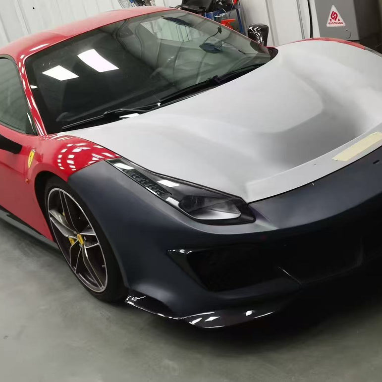 Ferrari 488GTB Upgrade to Pista Full Conversion Body Kit (Plastic & Dry-Carbon)