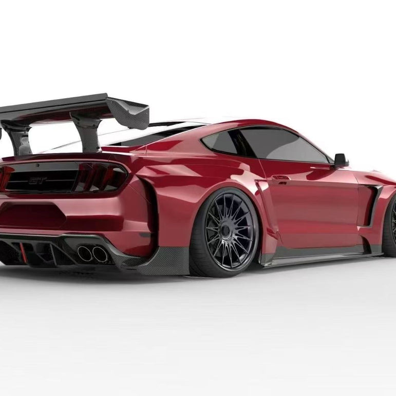 BOCH Design FRP GT500 S550 Ford Mustang Widebody Complete Body Kit 2015-2023