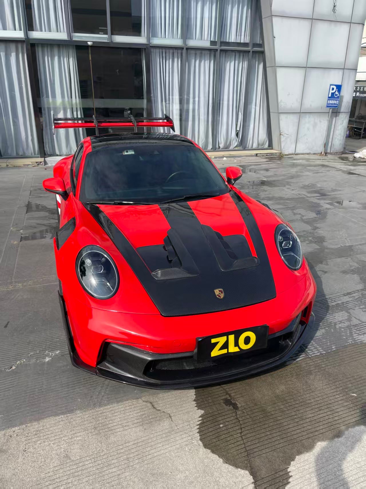 Porsche 911 992.1 Upgrade to GT3 RS Full PP Polypropylene + Dry-Carbon Fibre Conversion Kit