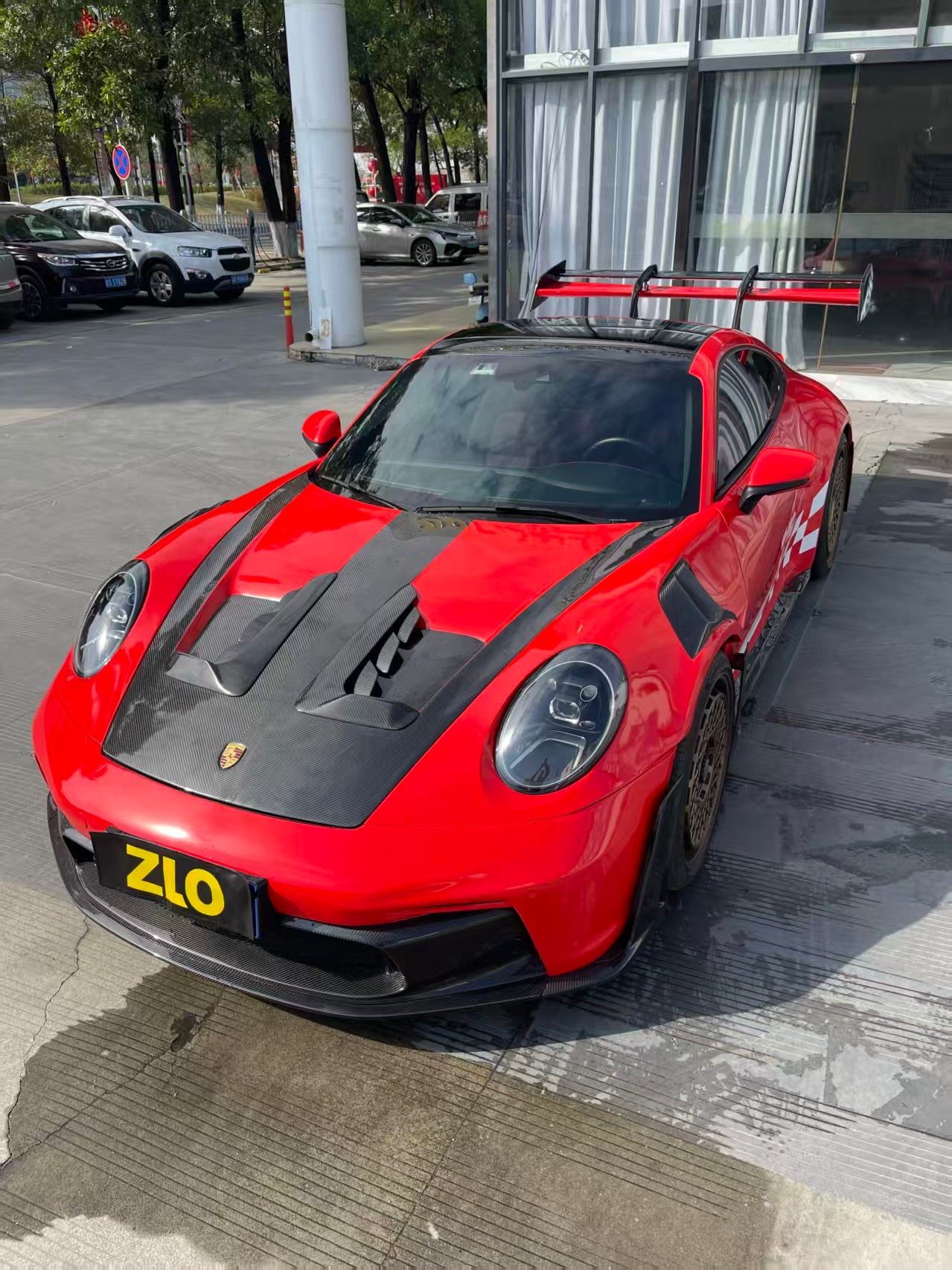 Porsche 911 992.1 Upgrade to GT3 RS Full PP Polypropylene + Dry-Carbon Fibre Conversion Kit