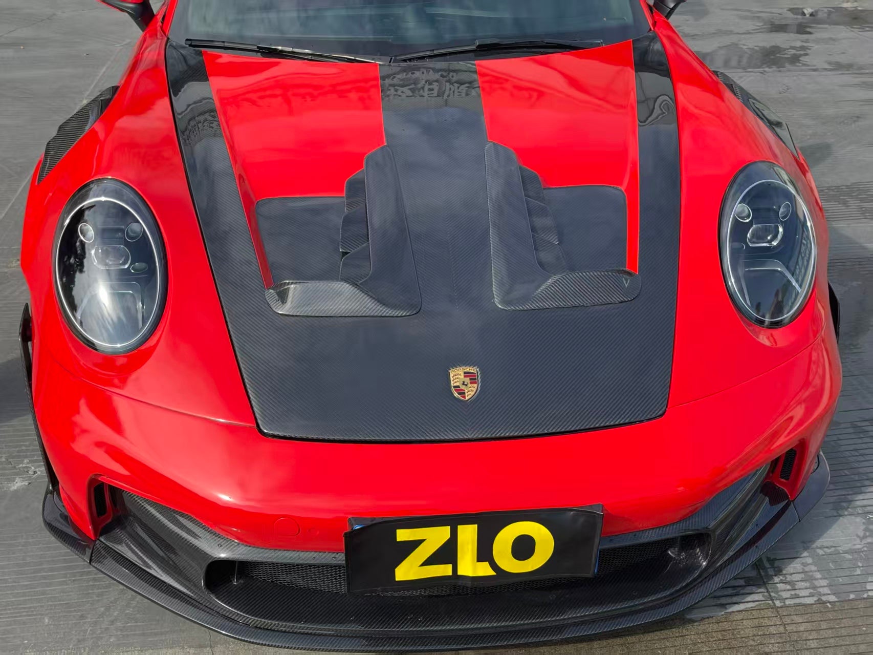 Porsche 911 992.1 Upgrade to GT3 RS Full PP Polypropylene + Dry-Carbon Fibre Conversion Kit