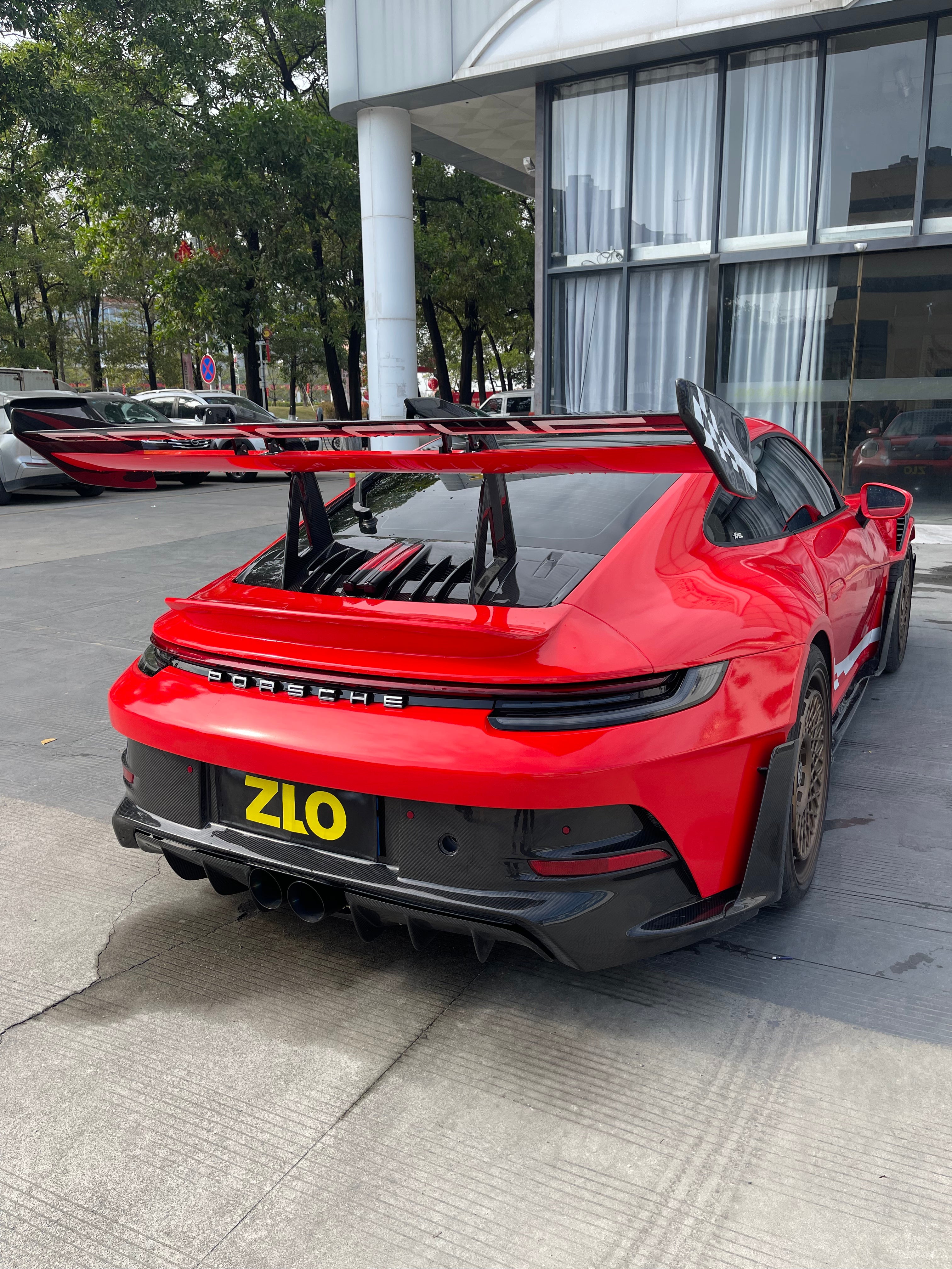Porsche 911 992.1 Upgrade to GT3 RS Full PP Polypropylene + Dry-Carbon Fibre Conversion Kit