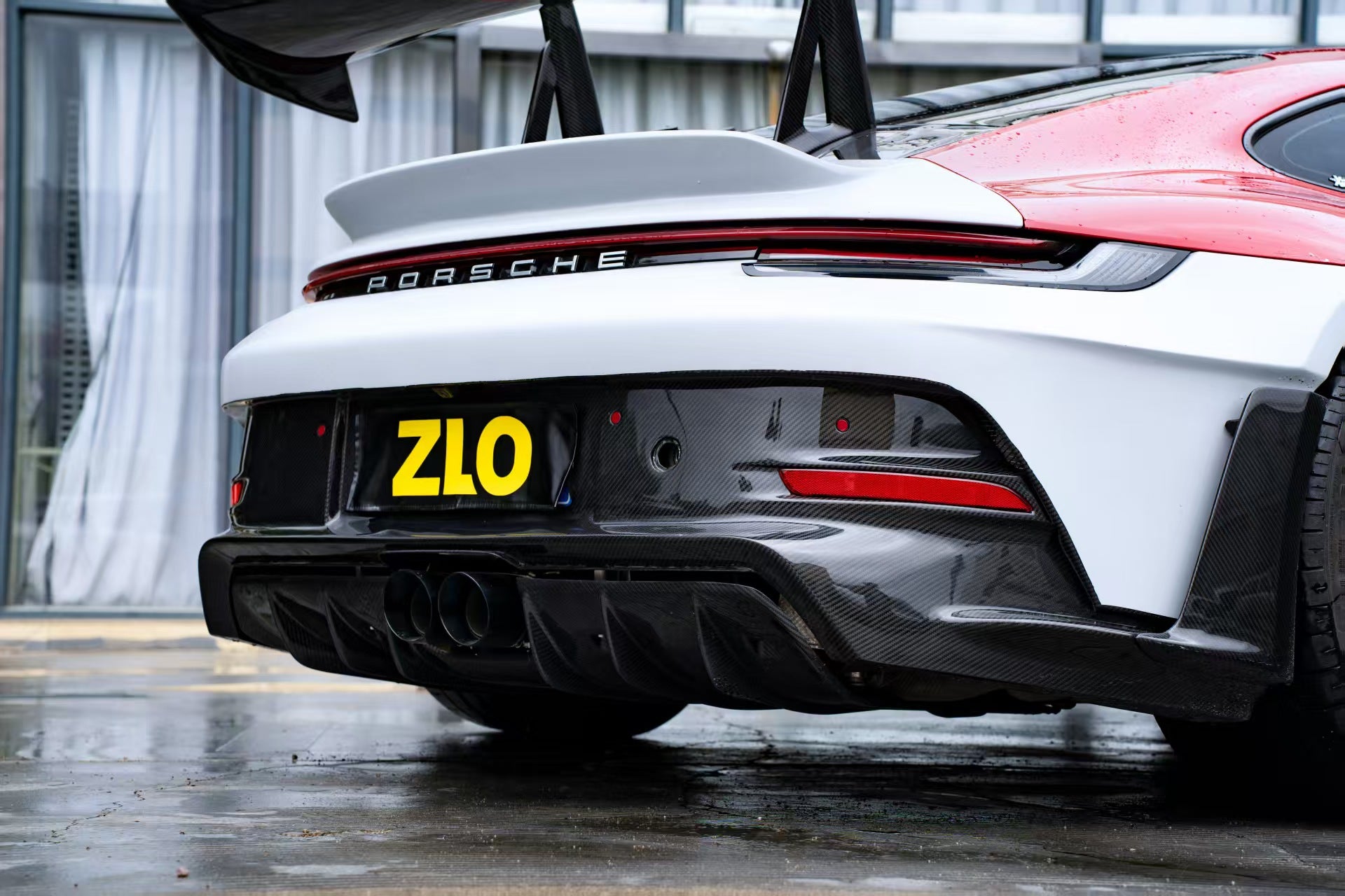 Porsche 911 992.1 Upgrade to GT3 RS Full PP Polypropylene + Dry-Carbon Fibre Conversion Kit