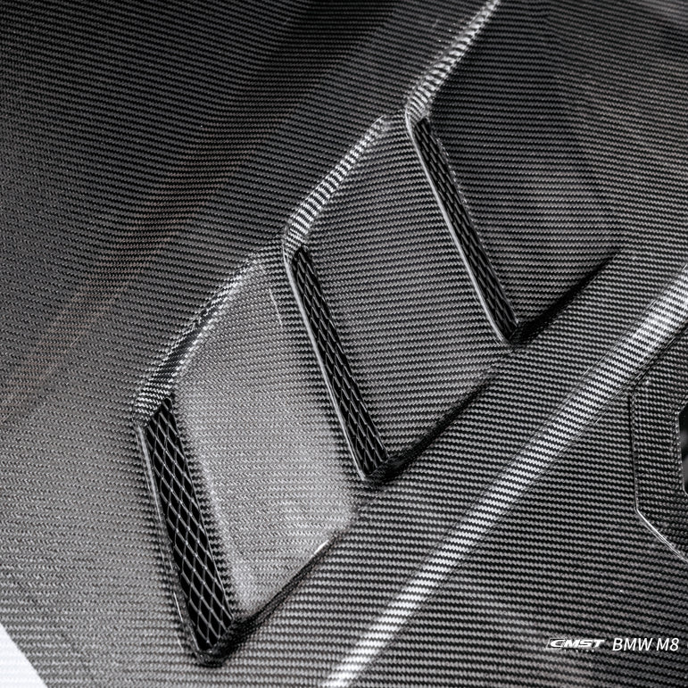 CMST Carbon BMW M8 F91 F92, 8 Series G16, G15, G15, F91 and F92 Transparent Bonnet