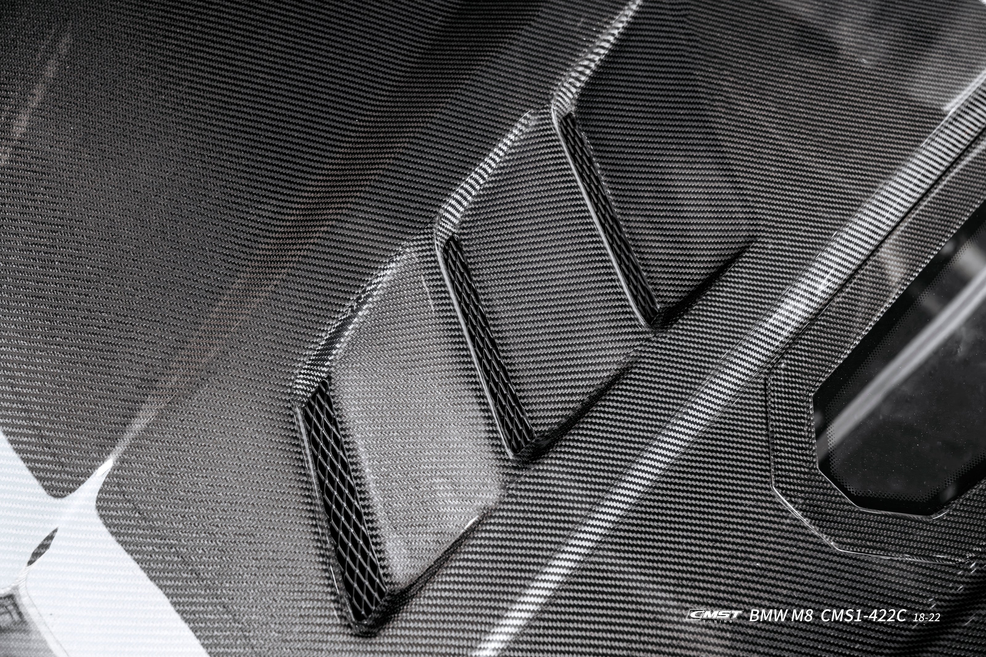 CMST Carbon BMW M8 F91 F92, 8 Series G16, G15, G15, F91 and F92 Transparent Bonnet