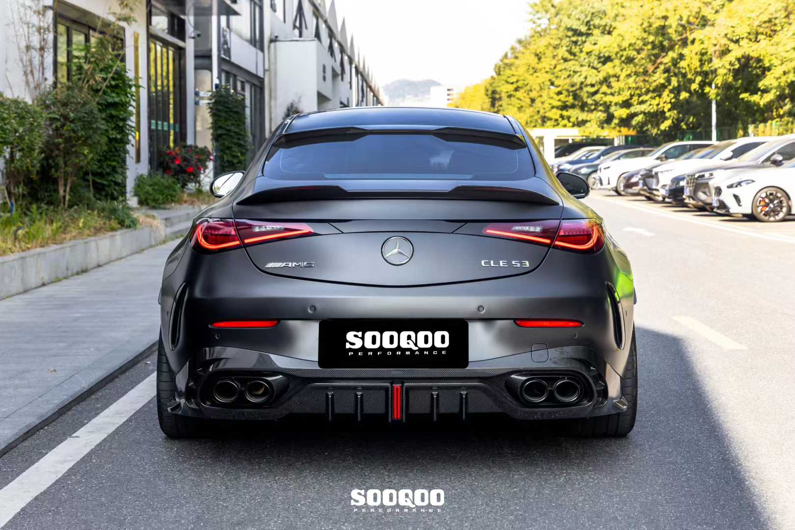 SQ Mercedes CLE 53 AMG C236 Prepreg Carbon Fibre Body Kit