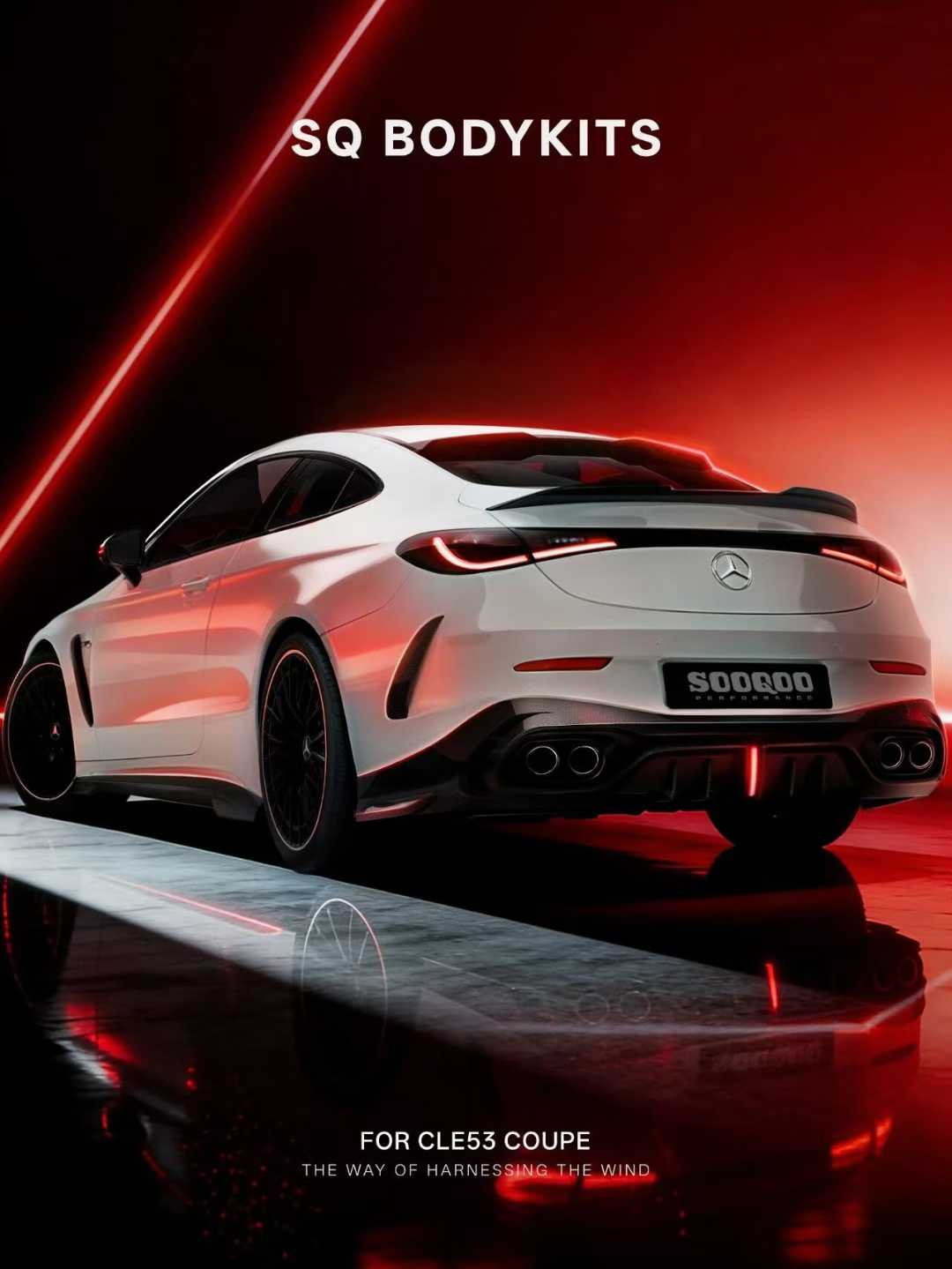 SQ Mercedes CLE 53 AMG C236 Prepreg Carbon Fibre Body Kit